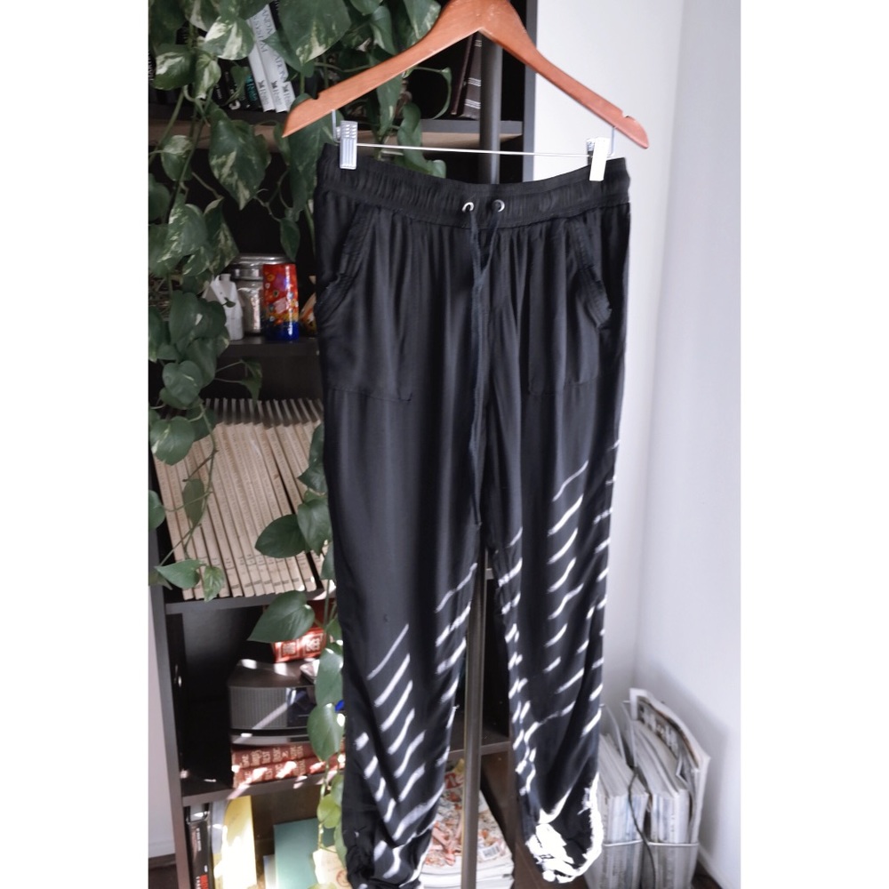 Black joggers